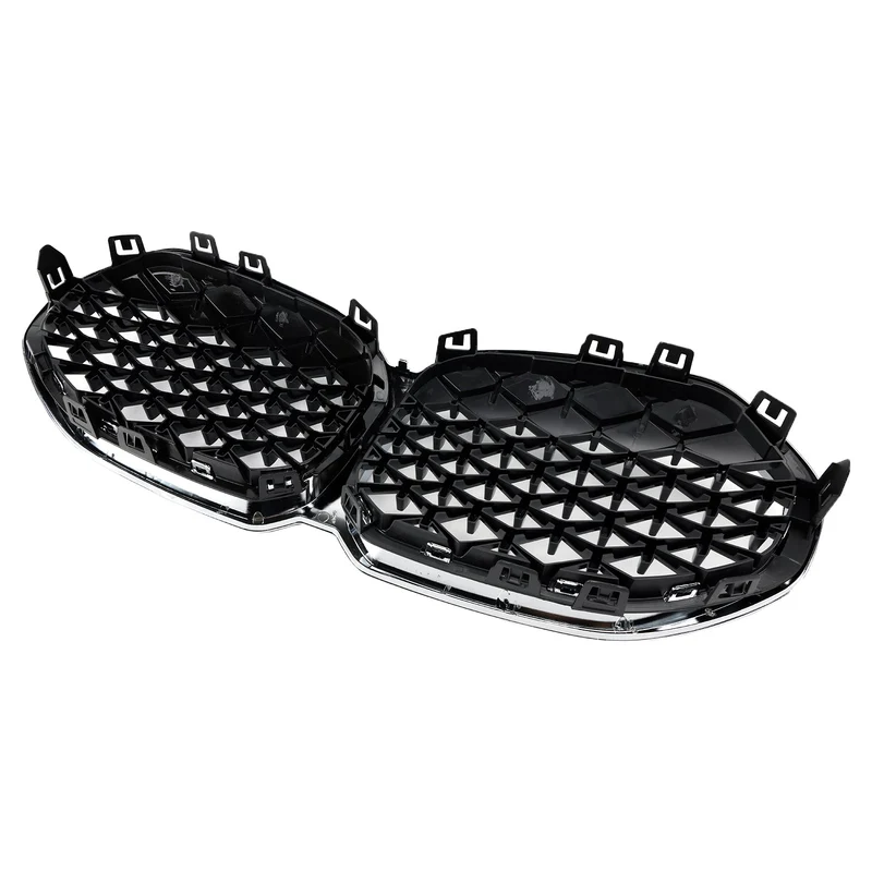 Calandre Avant BMW Série 1 F40 2019-2023 Style Diamant Argenté
