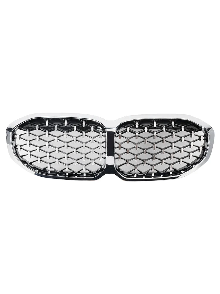 Calandre Avant BMW Série 1 F40 2019-2023 Style Diamant Argenté