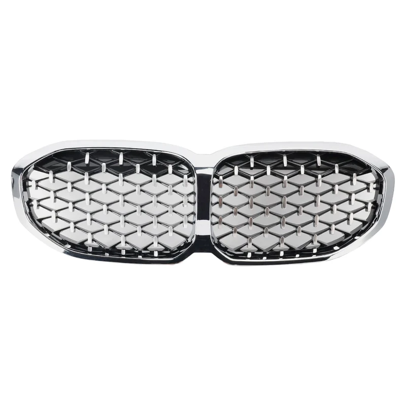 Calandre Avant BMW Série 1 F40 2019-2023 Style Diamant Argenté