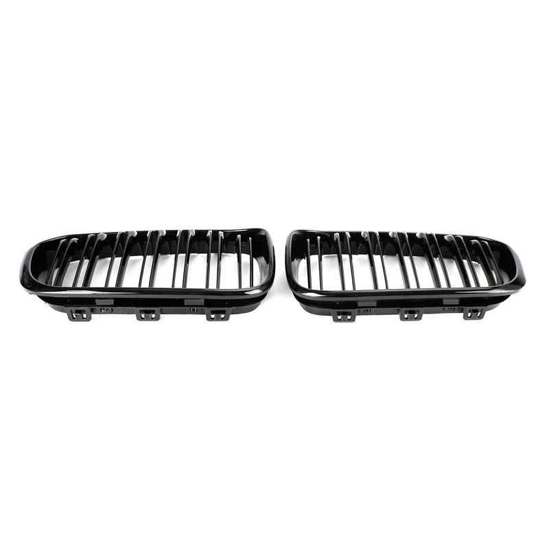 Grille Calandre Avant Double Noire Brillante BMW Série 1 F20 F21 2015-2017