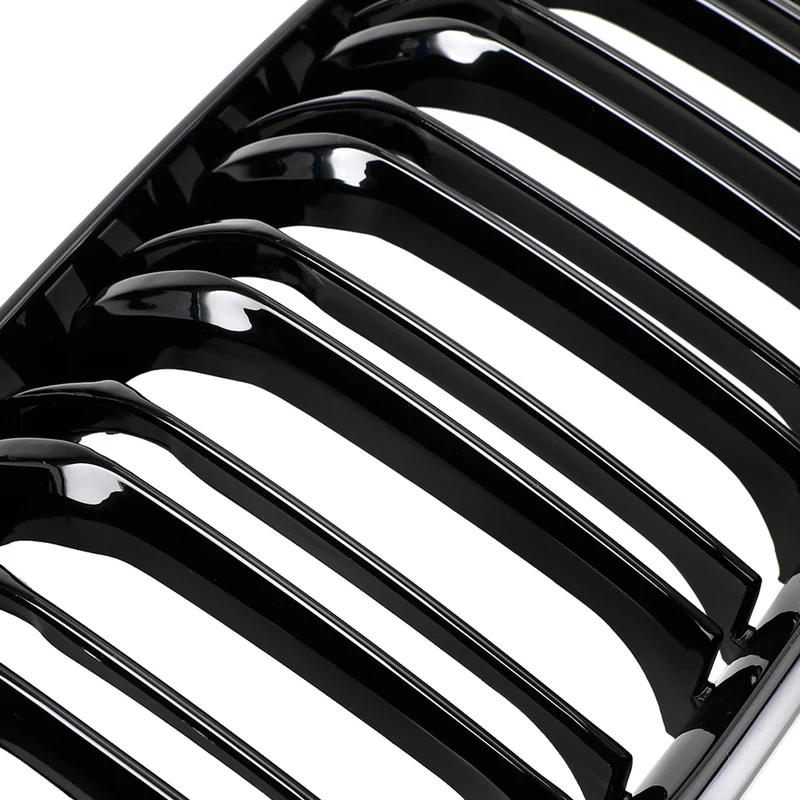 Grille Calandre Avant Double Noire Brillante BMW Série 1 F20 F21 2015-2017