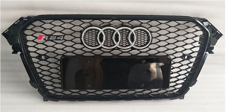 Calandre Audi A4 B8 RS4 Facelift Black Edition 2012-2016 noir brillant