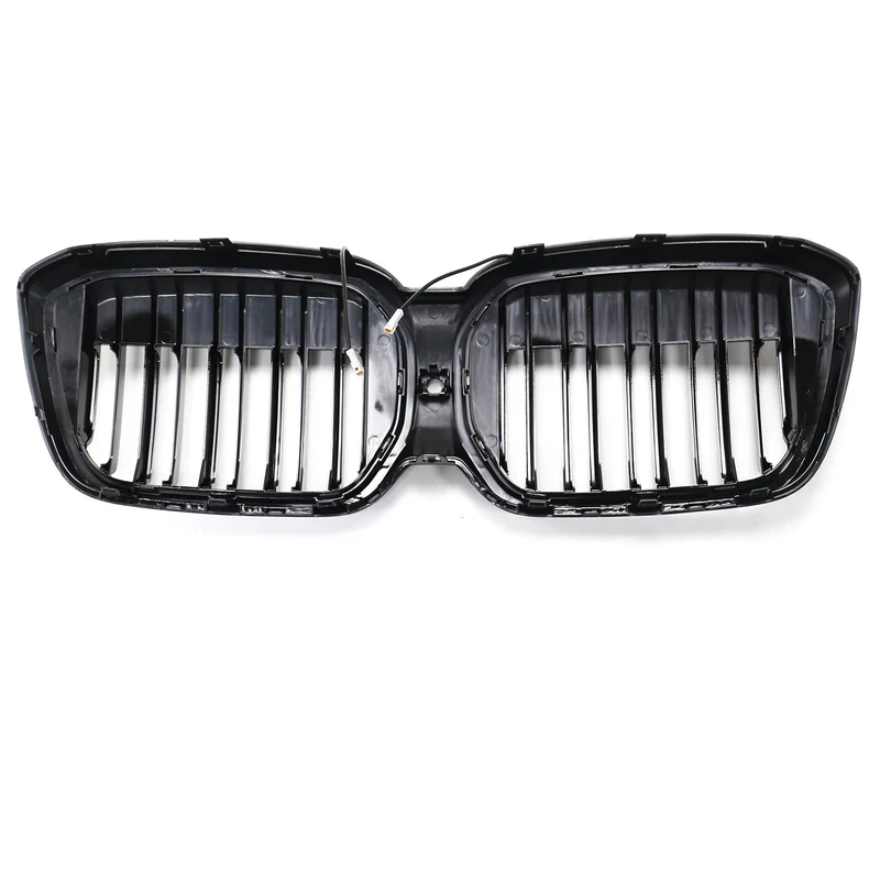 Grille BMW iX3 G08 LCI Double Lamelles Noir 2022-2024