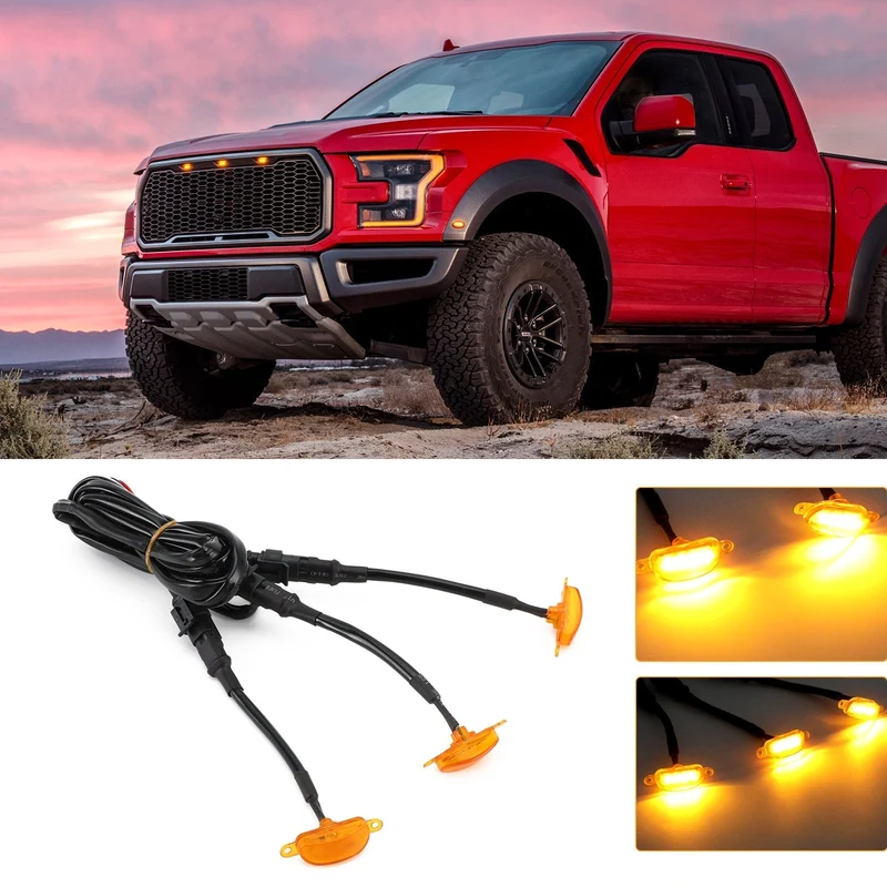 Kit LED Calandre Ambre Raptor Ford F-150