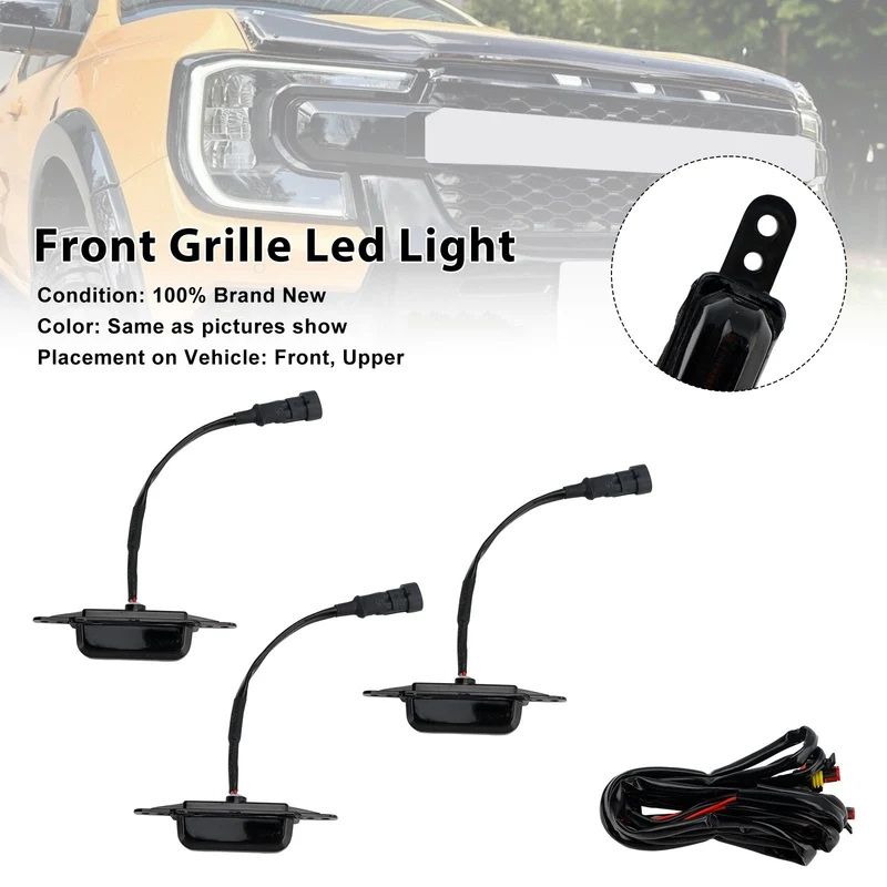 Grille LED Blanche Avant Ford Ranger Next Gen 2023-2025