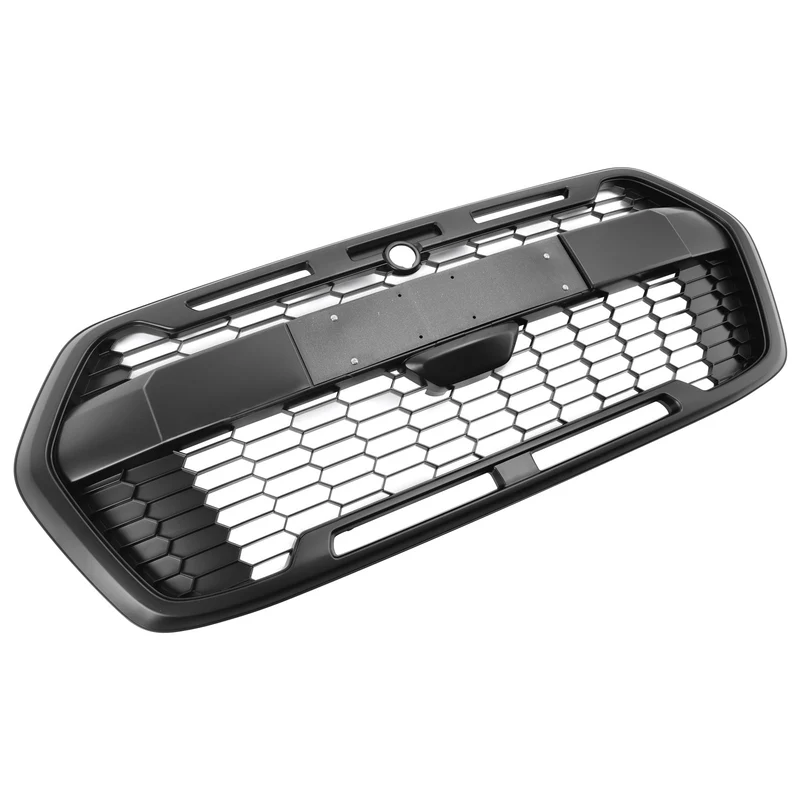 Grille Pare-Chocs Avant Style Raptor Noir Mat Pour Ford Transit MK8 Trail 2019+