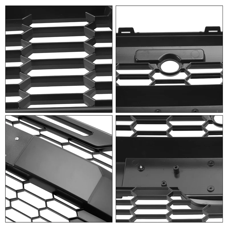 Grille Pare-Chocs Avant Style Raptor Noir Mat Pour Ford Transit MK8 Trail 2019+