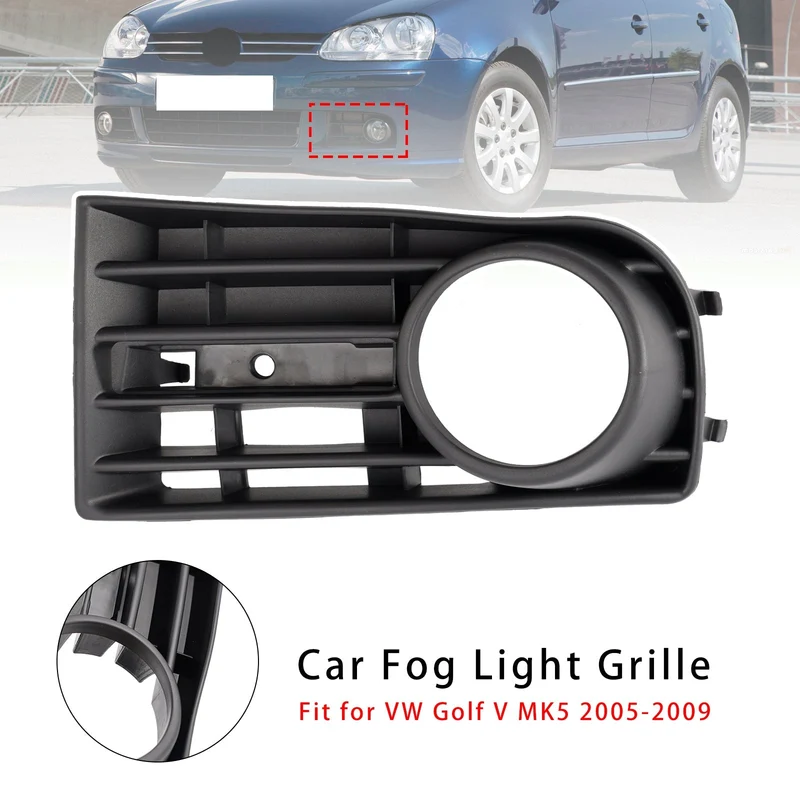 Grille Pare-Choc Avant Gauche VW Golf V MK5 2005-2009