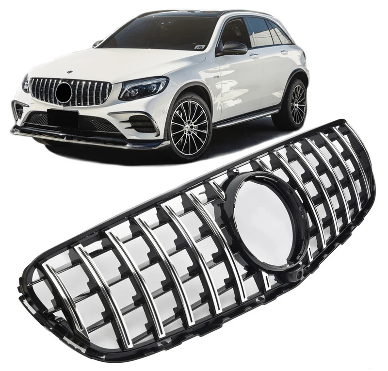 Calandre Panamericana AMG GTR pour Mercedes GLC W253 et GLC Coupé C253 (2015 à 2022)
