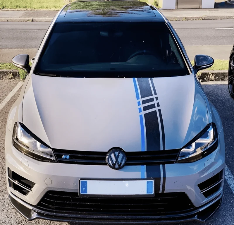 Paupières De Phares Avant Performance Pour VW Golf 7 2012 À 2019