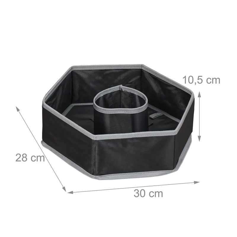 Jeu de lancer pliable pour jardin plage en polyester léger 57 x 38 x 10 cm ambiance conviviale en polyester bleu 13_0011956