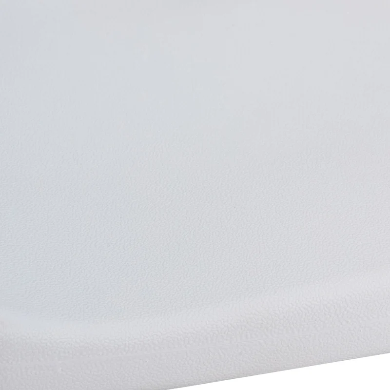 Lot de 2 tabourets de bar pliants extérieur 118 x 44,5 x 82 cm confort optimal finition moderne en plastique blanc 13_0015801