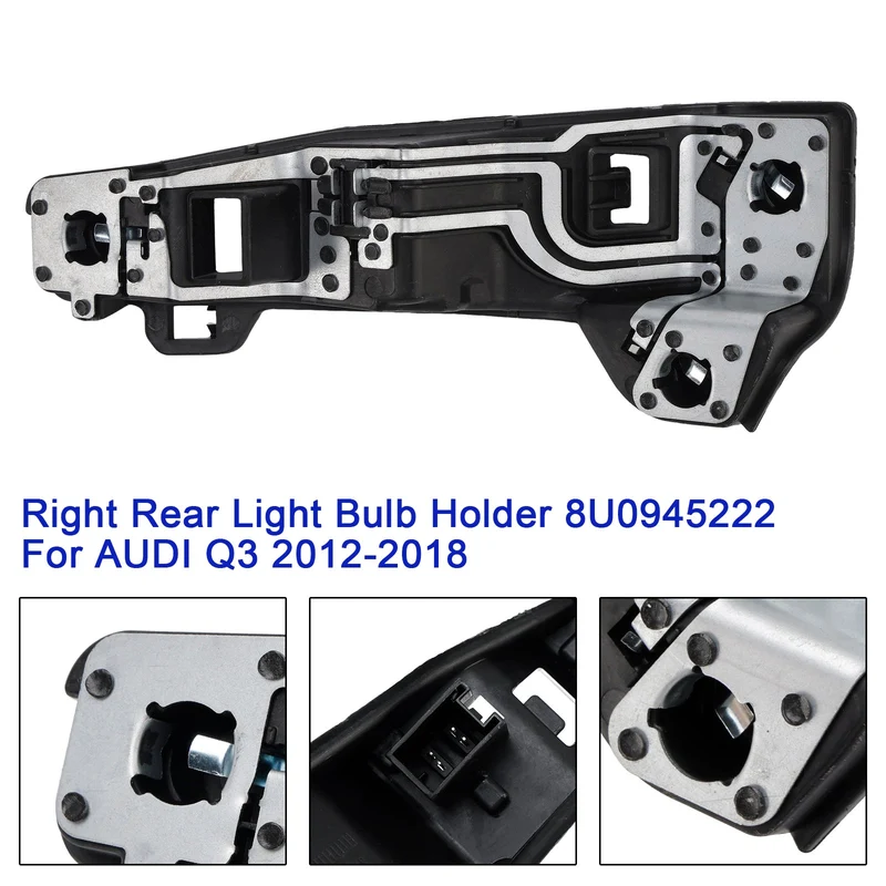 Support Ampoule Feu Droit Audi Q3 2012-2018 8U0945222