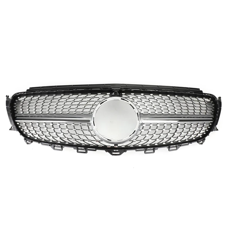 Grille Avant Diamantée Argent Mercedes Benz W213 E300 E400 2016-2019