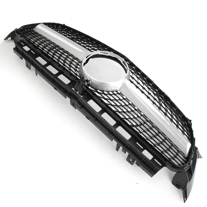 Grille Avant Diamantée Argent Mercedes Benz W213 E300 E400 2016-2019