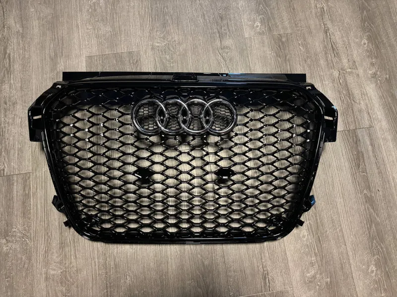 Calandre Audi A1 Look RS1 Noir Brillant 2010-2014