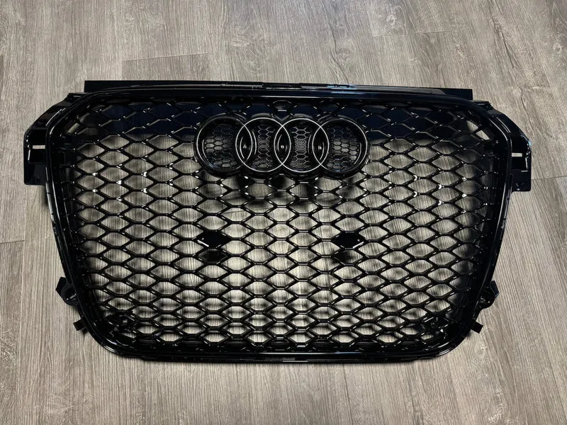 Calandre Audi A1 Look RS1 Noir Brillant 2010-2014