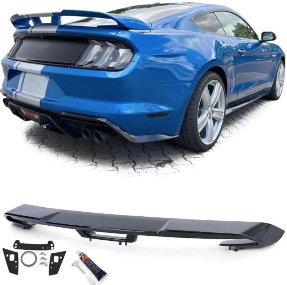 Becquet Noir Brillant Ford Mustang Coupe Look Performance 500 V2