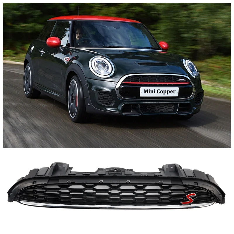 Calandre Avant Noire Maille Mini Cooper F55 F56 F57 2014-2021