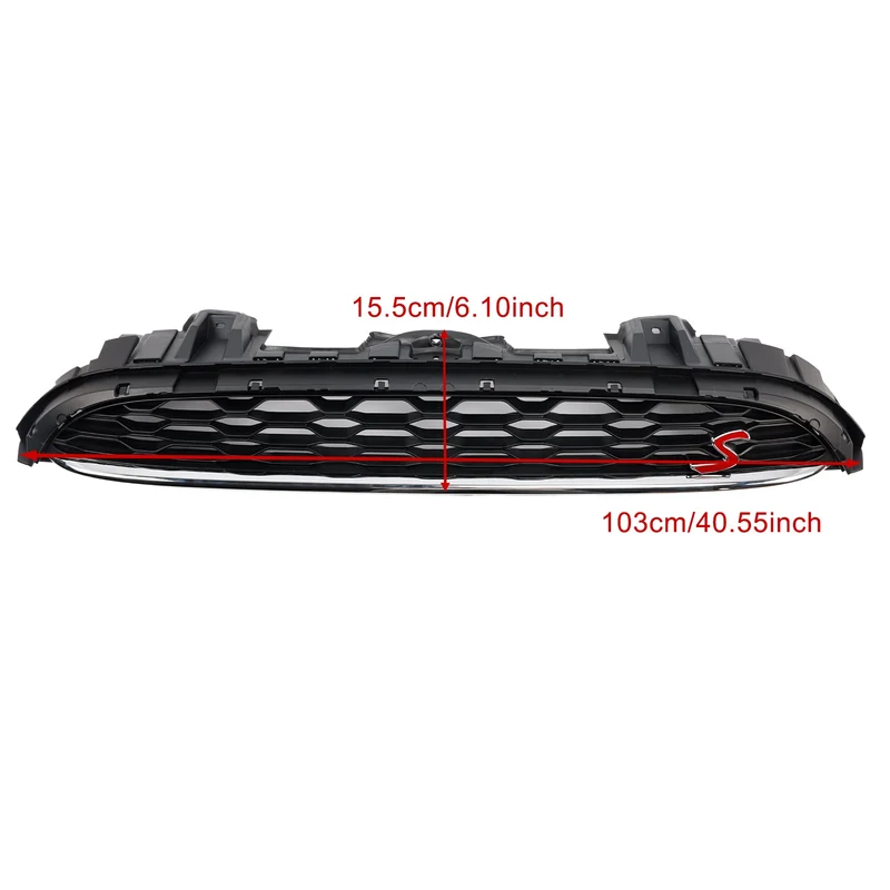 Calandre Avant Noire Maille Mini Cooper F55 F56 F57 2014-2021