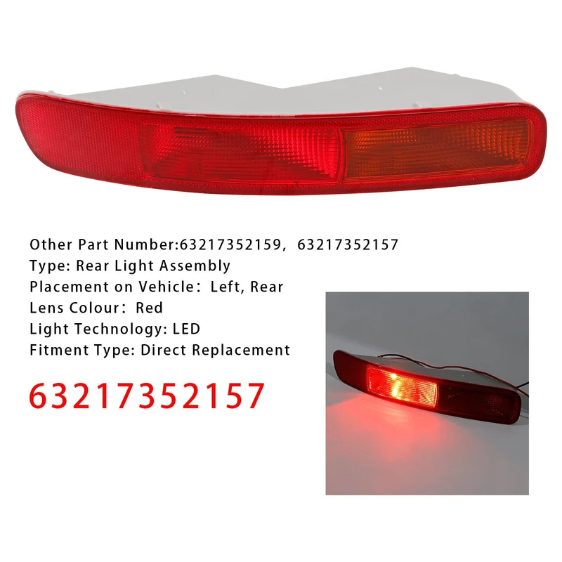 Feu Pare-Chocs Arrière Gauche LED MINI Clubman F54 63217352157