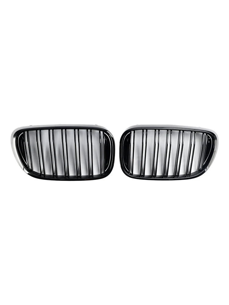 Calandre 2 Lattes BMW Série 7 G11 G12 Noir Pre-LCI 2016-2018