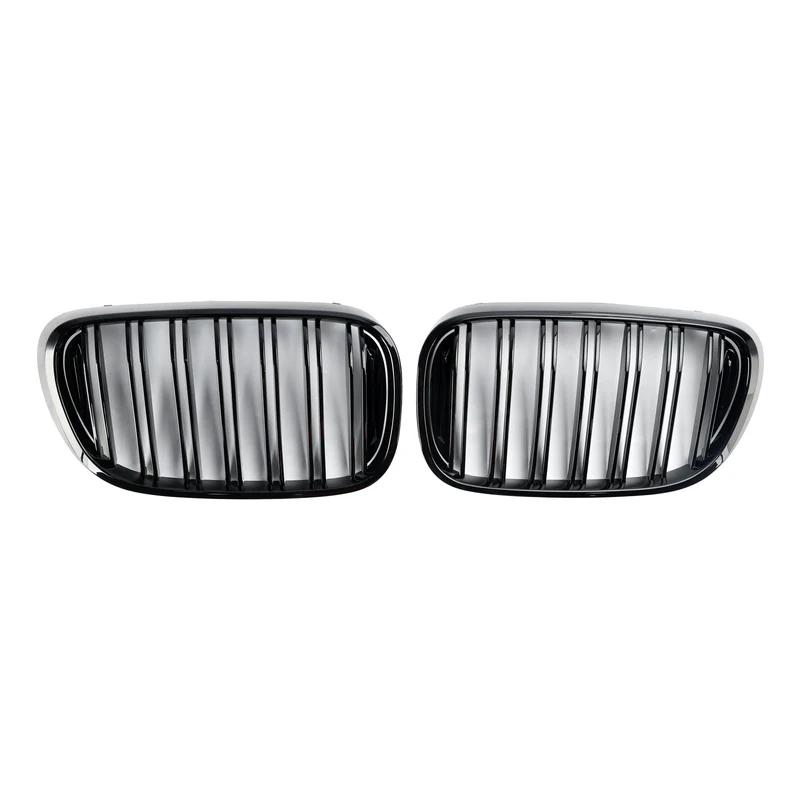 Calandre 2 Lattes BMW Série 7 G11 G12 Noir Pre-LCI 2016-2018