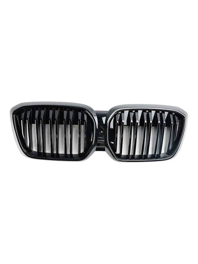 Calandre BMW iX3 G08 LCI Double Lamelles Noir Brillant 2022