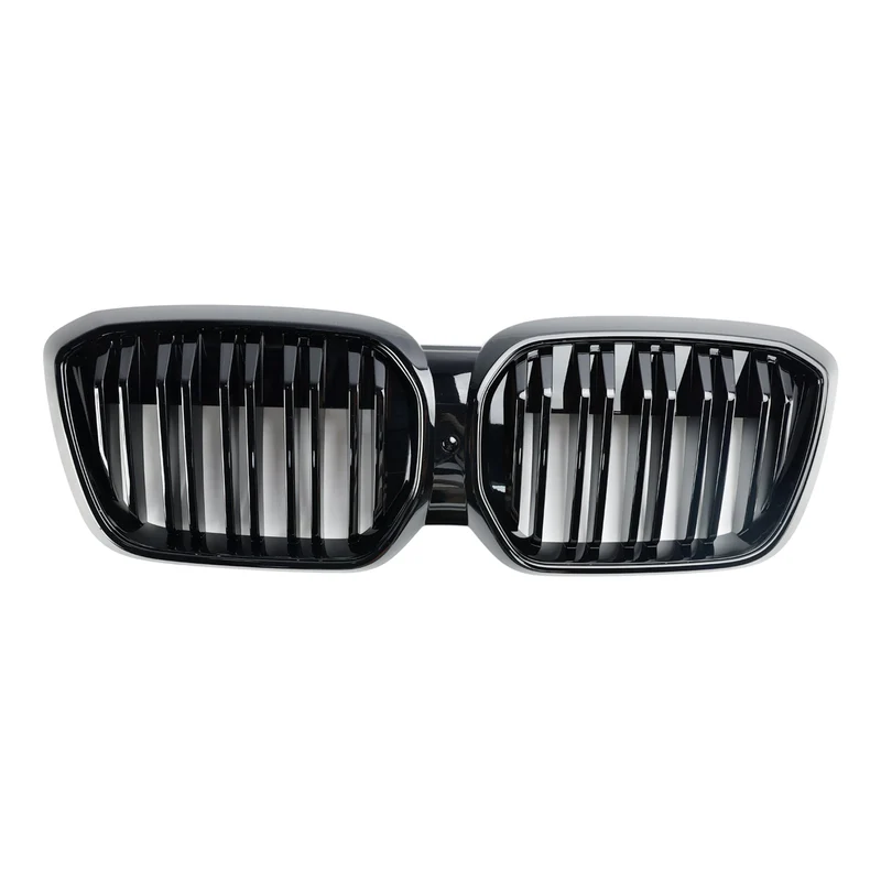 Calandre BMW iX3 G08 LCI Double Lamelles Noir Brillant 2022