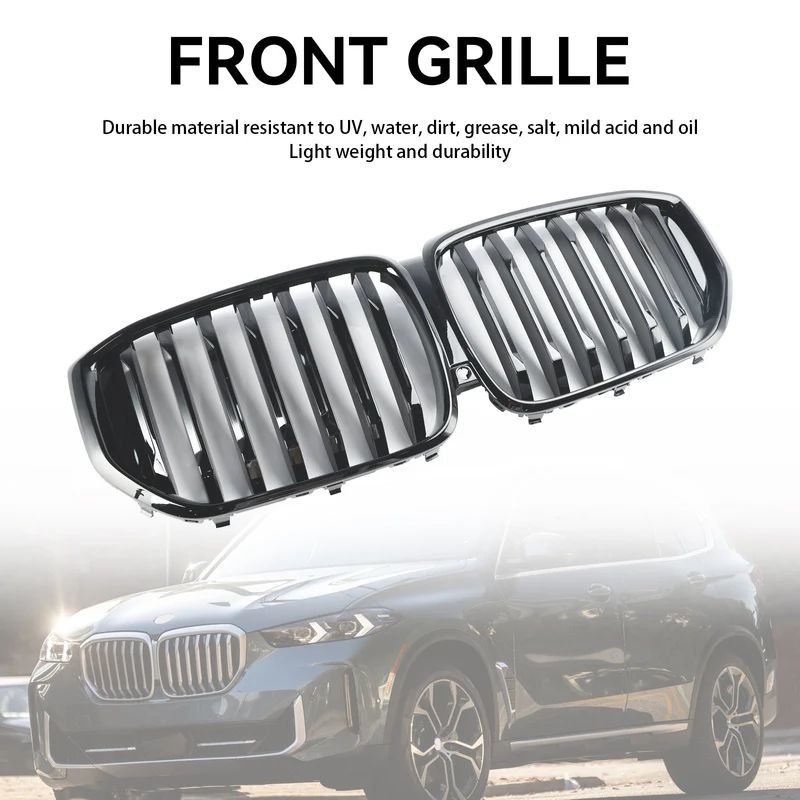 Calandre BMW X5 G05 LCI Ligne Unique Noir Brillant 2024