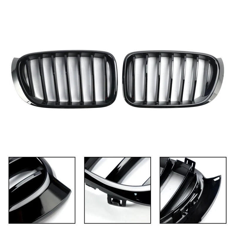 Calandre Pare-Chocs BMW X3 F25 X4 F26 Noir Facelift 2014-2017