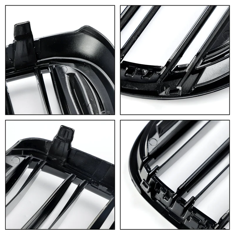 Calandre BMW Série 7 G11 G12 2 Lamelles Noir 2015-2019