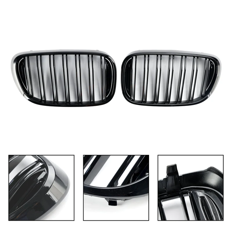 Calandre BMW Série 7 G11 G12 Pré-LCI Noir Brillant 2015-2019