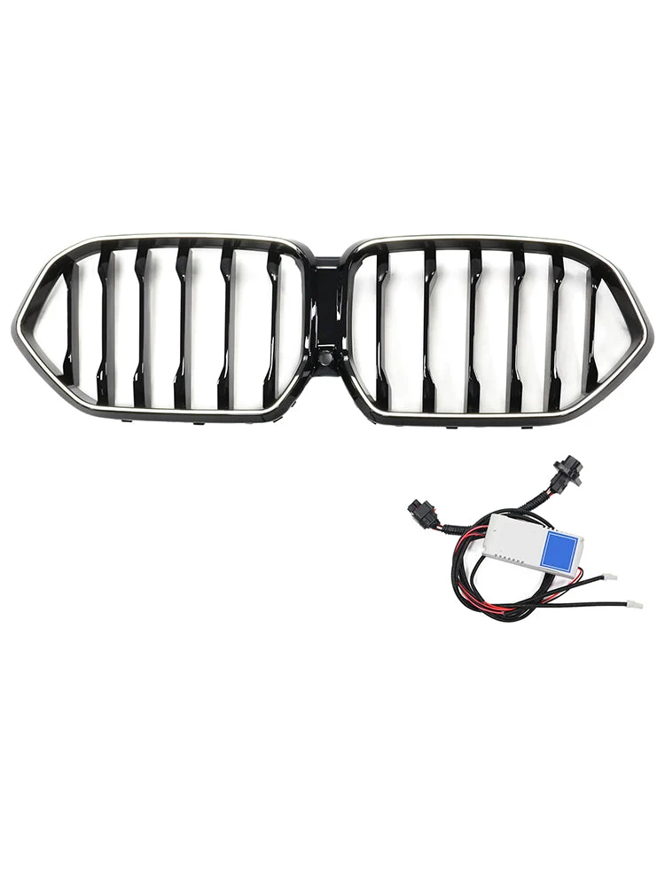 Grille BMW X6 G06 M50i Noir 2020-2022 Pare-Chocs
