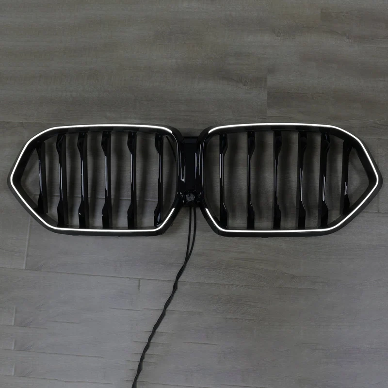 Grille BMW X6 G06 M50i Noir 2020-2022 Pare-Chocs