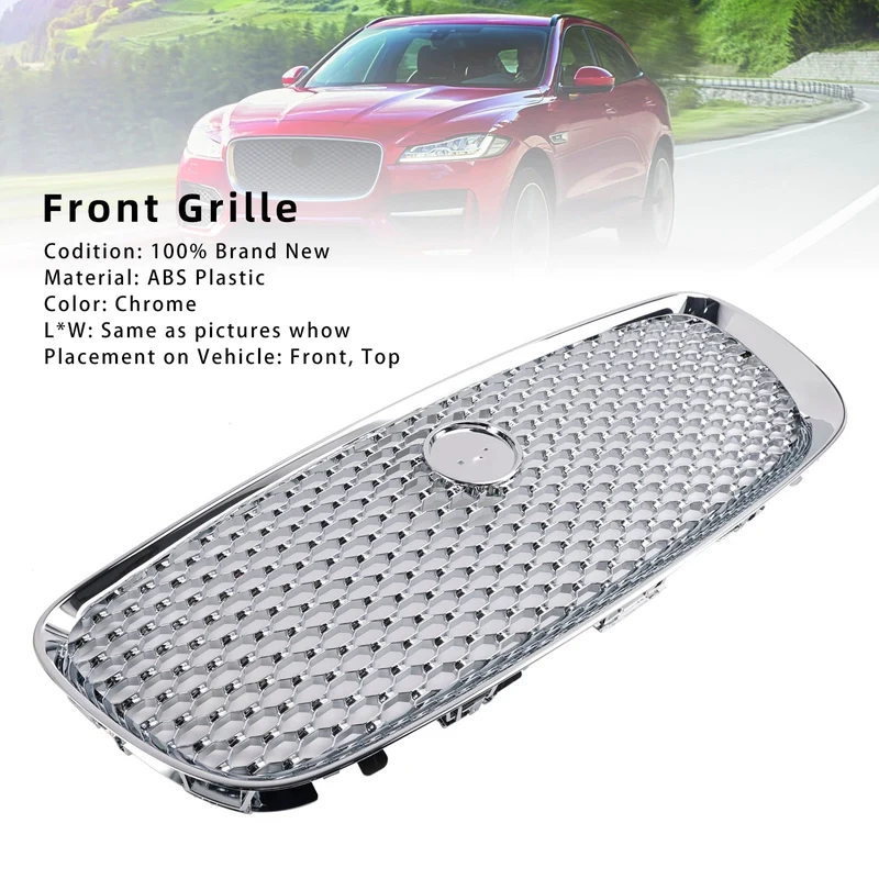 Grille Pare-Chocs Avant Chromée Jaguar F-PACE X761 2016-2020