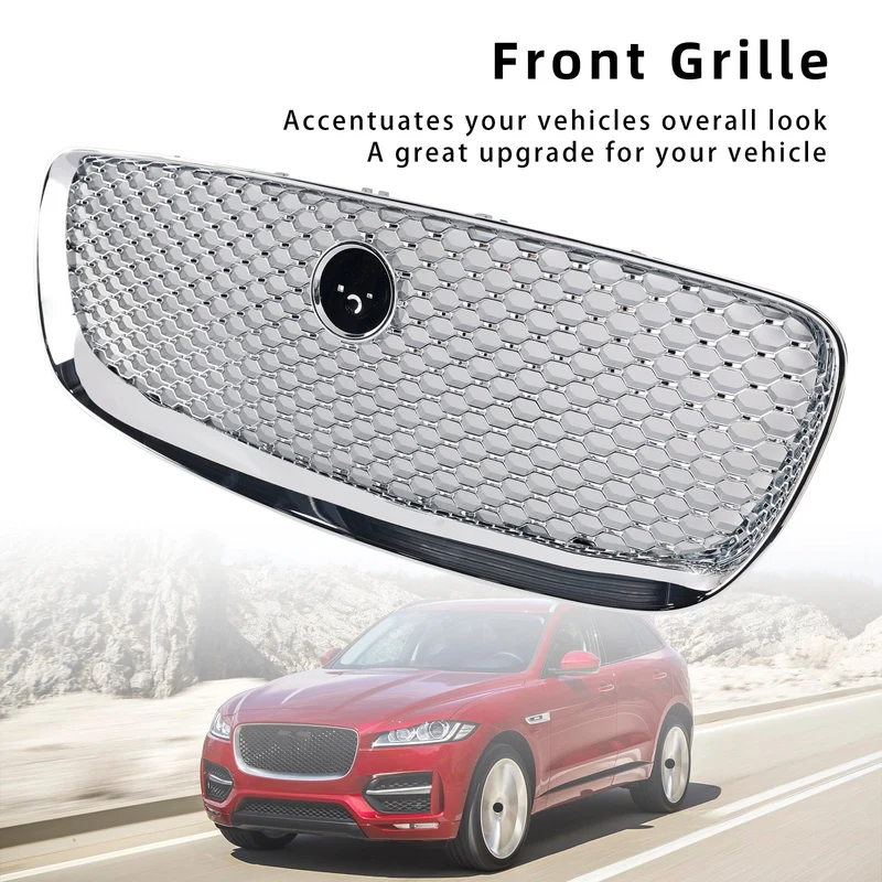 Grille Pare-Chocs Avant Chromée Jaguar F-PACE X761 2016-2020