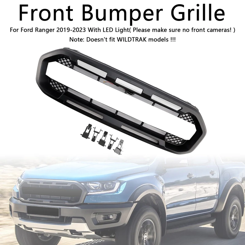 Grille Pare-Chocs Avant Style Raptor Ford Ranger 2019-2023