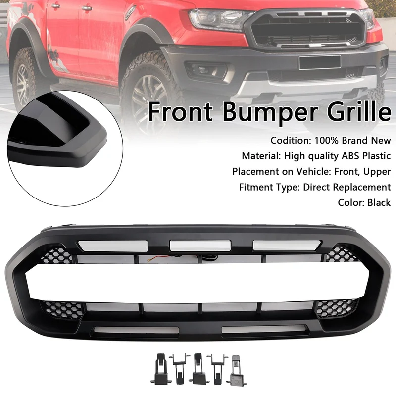 Grille Pare-Chocs Avant Style Raptor Ford Ranger 2019-2023