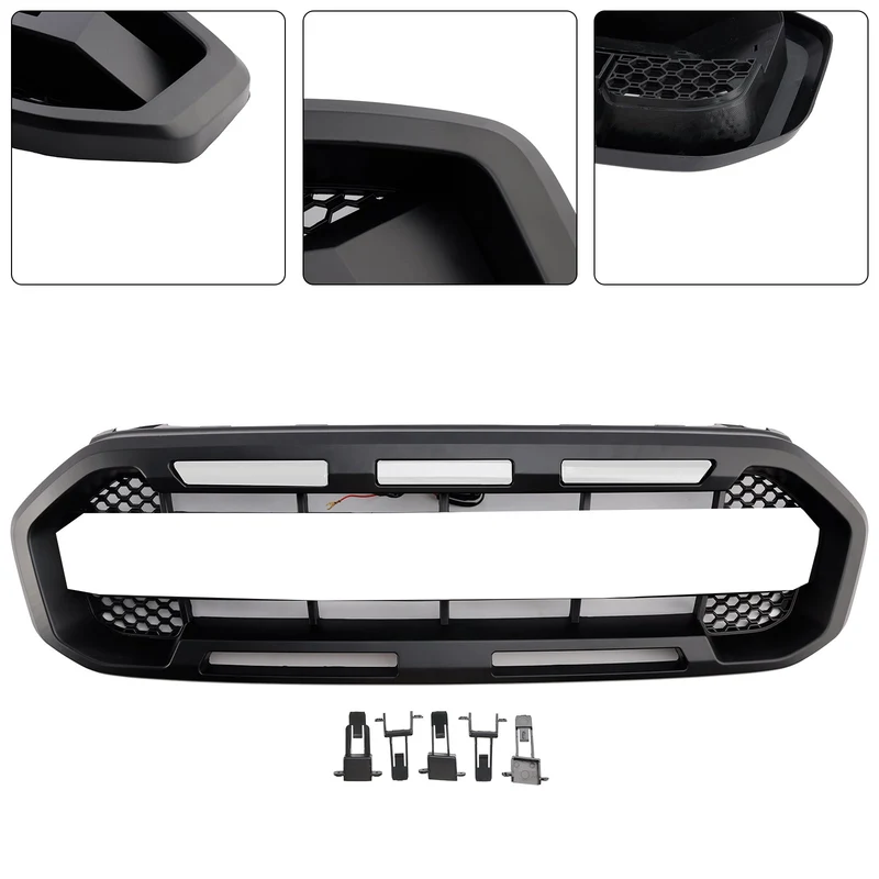 Grille Pare-Chocs Avant Style Raptor Ford Ranger 2019-2023