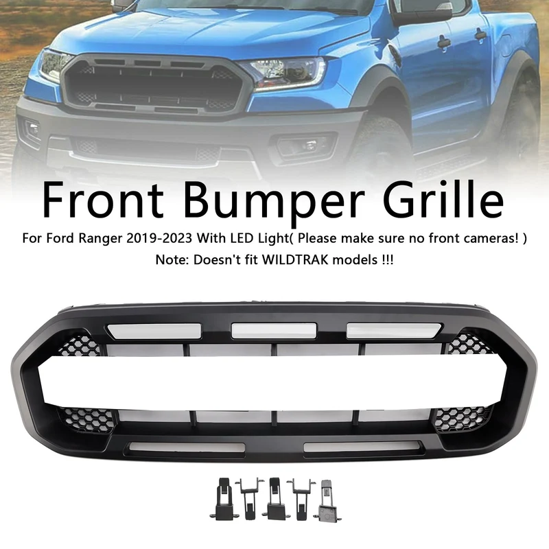 Grille Pare-Chocs Avant Style Raptor Ford Ranger 2019-2023