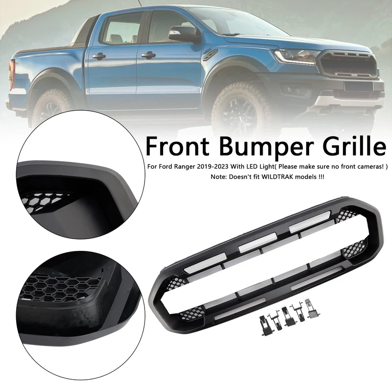 Grille Pare-Chocs Avant Style Raptor Ford Ranger 2019-2023