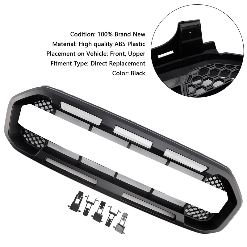Grille Pare-Chocs Avant Style Raptor Ford Ranger 2019-2023