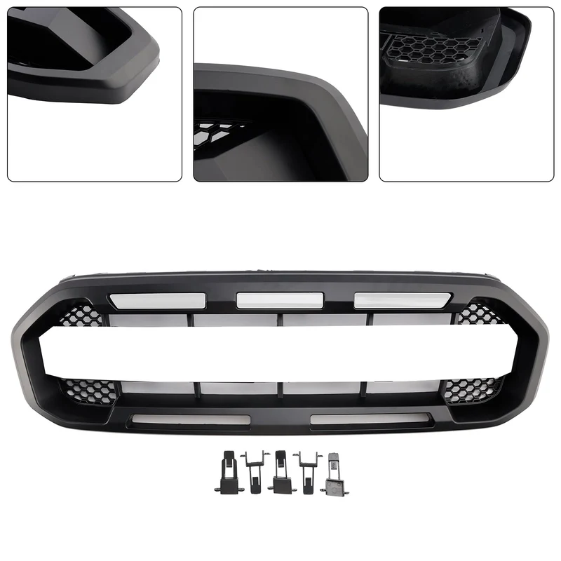 Grille Pare-Chocs Avant Style Raptor Ford Ranger 2019-2023