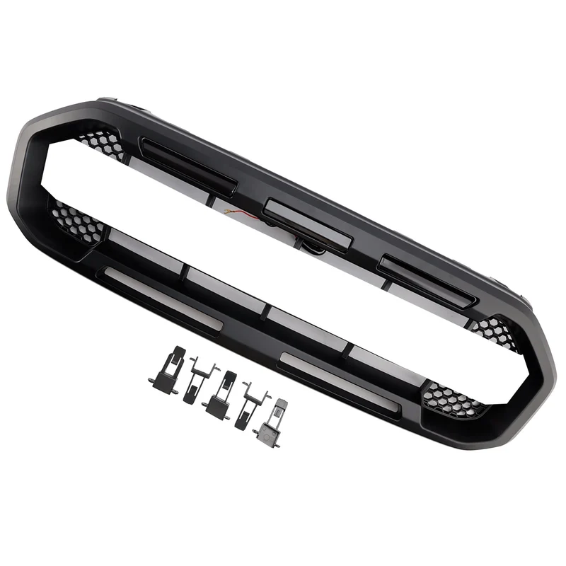 Grille Pare-Chocs Avant Noire Style Raptor Ford Ranger 2019-2023