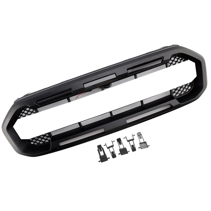 Grille Pare-Chocs Avant Noire Style Raptor Ford Ranger 2019-2023