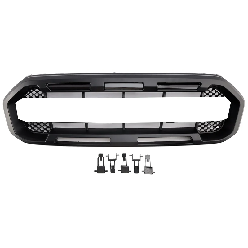 Grille Pare-Chocs Avant Noire Style Raptor Ford Ranger 2019-2023