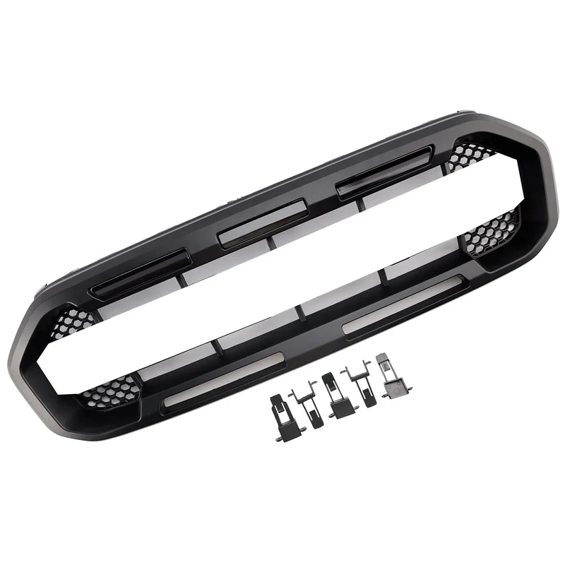Grille Pare-Chocs Avant Noire Style Raptor Ford Ranger 2019-2023