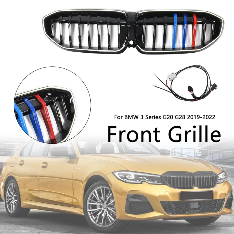 Calandre Style M BMW Série 3 G20 Noir 2019-2022