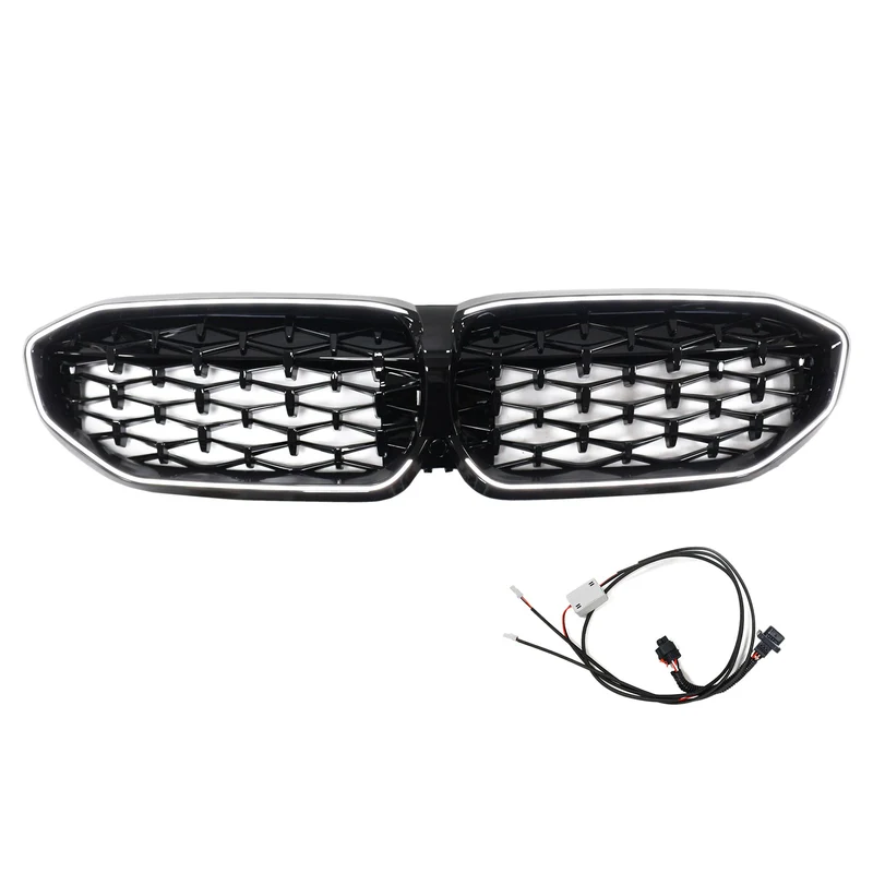 Grille Diamond Kidney BMW Série 3 G20 2019-2022 Noir